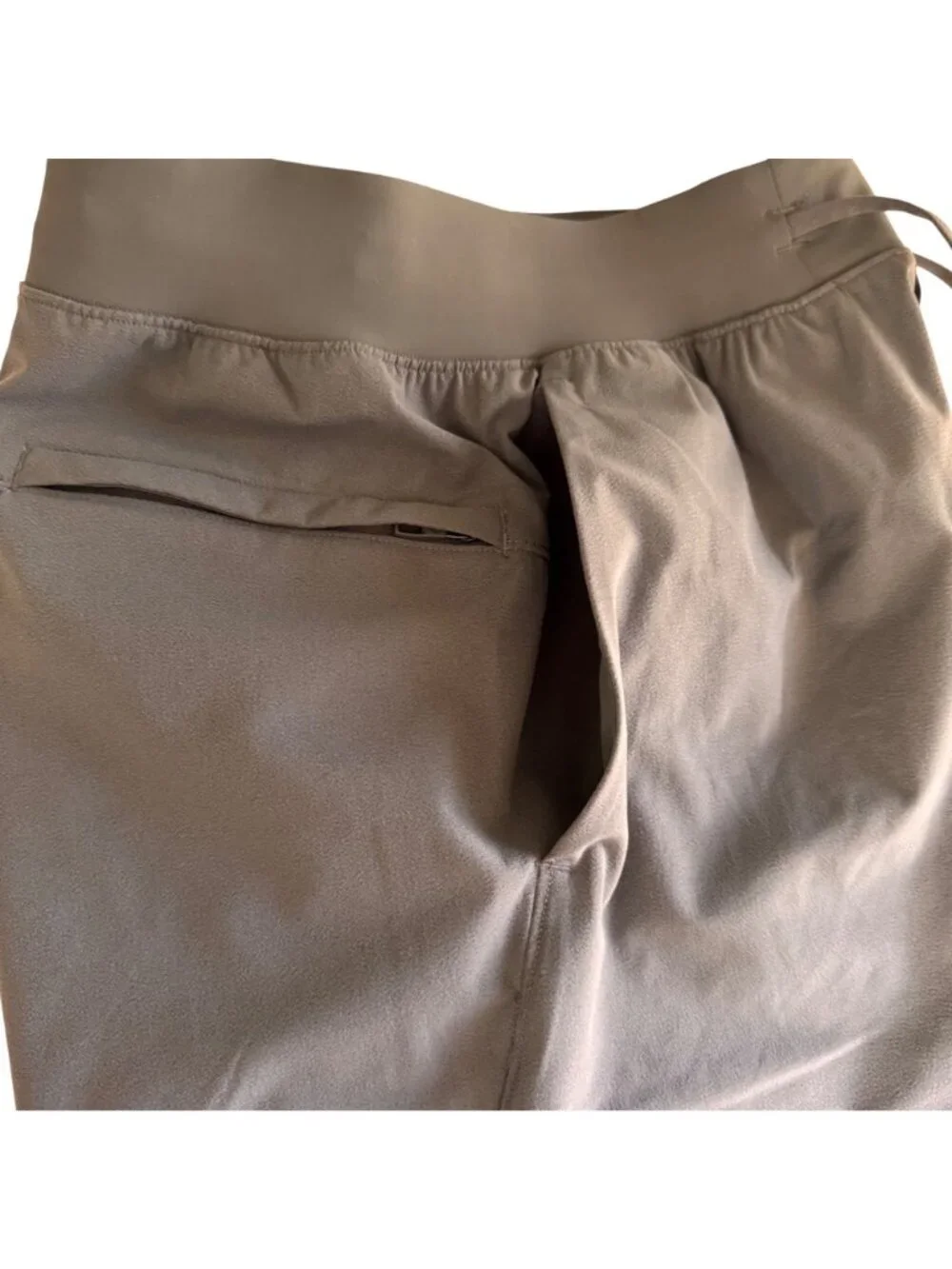 Lululemon Zeroed In Womens Athletic Short Gray XS Lightweight Zip Pocket Running - Picture 15 of 16